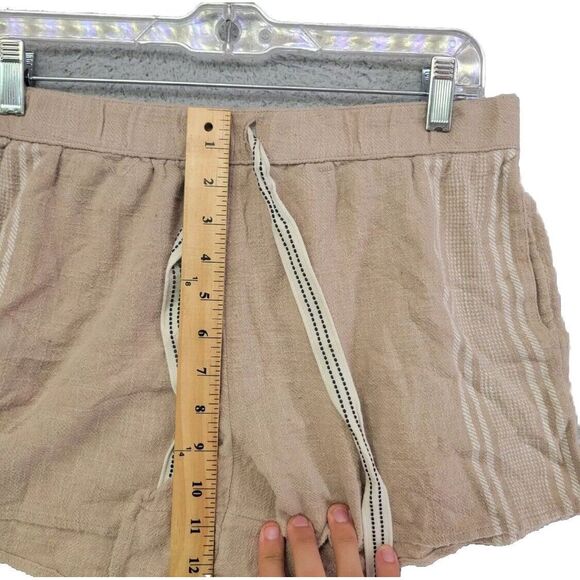 Aerie Sweat Shorts Womens M Medium Brown Drawstring Pockets Casual Summer - Picture 4 of 6